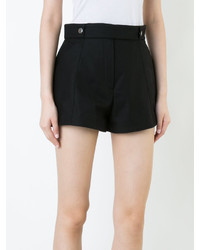 Женские черные шорты от Courreges