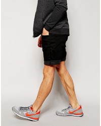 Мужские черные шорты от Edwin