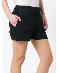 Женские черные шорты от Versace Jeans