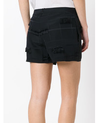 Женские черные шорты от Versace Jeans