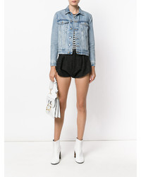 Женские черные шорты от Maison Margiela