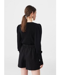 Женские черные шорты от Mango