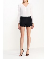 Женские черные шорты от Naf Naf