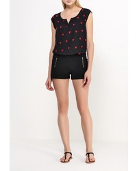 Женские черные шорты от Naf Naf