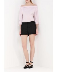 Женские черные шорты от Naf Naf