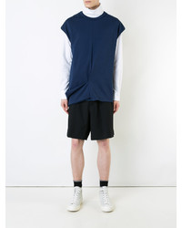 Мужские черные шорты от Facetasm