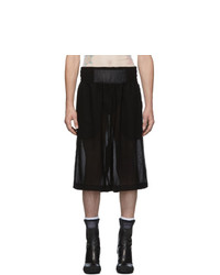 Мужские черные шорты от Random Identities