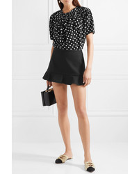 Женские черные шорты от REDVALENTINO