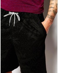 Мужские черные шорты от Quiksilver