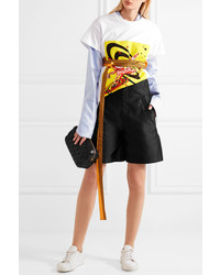 Женские черные шорты от Miu Miu