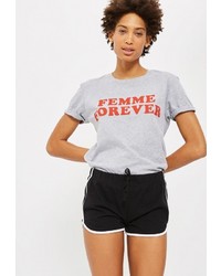 Женские черные шорты от Topshop