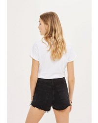 Женские черные шорты от Topshop