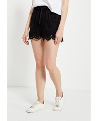 Женские черные шорты от Topshop