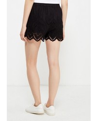 Женские черные шорты от Topshop