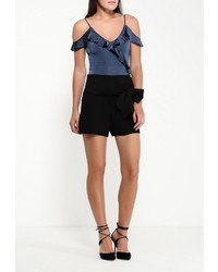 Женские черные шорты от Topshop