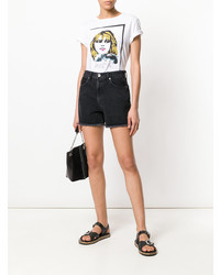 Женские черные шорты от rag & bone/JEAN