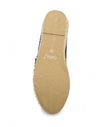 Женские черные эспадрильи от Betsy