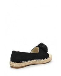 Женские черные эспадрильи от Chicmuse