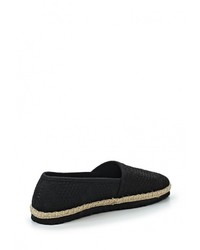 Женские черные эспадрильи от Enjoin'