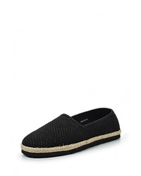 Женские черные эспадрильи от Enjoin'