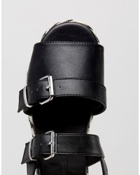 Женские черные эспадрильи от Asos