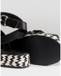 Женские черные эспадрильи от Asos