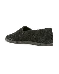 Женские черные эспадрильи от Martha Medeiros