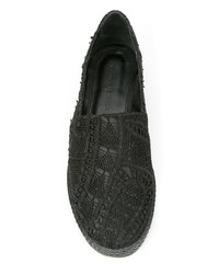 Женские черные эспадрильи от Martha Medeiros