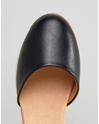 Женские черные эспадрильи от Miss KG