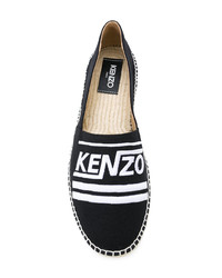 Мужские черные эспадрильи от Kenzo