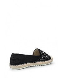 Женские черные эспадрильи от Marquiiz