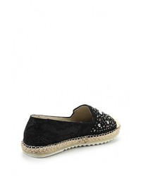 Женские черные эспадрильи от Mellisa