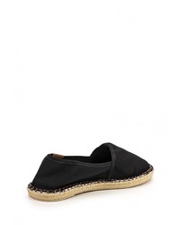 Женские черные эспадрильи от Moleca