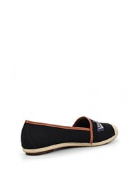 Женские черные эспадрильи от Moleca