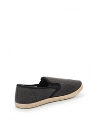 Мужские черные эспадрильи от Moza-X