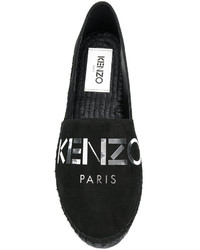 Женские черные эспадрильи от Kenzo