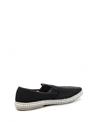Мужские черные эспадрильи от Rivieras