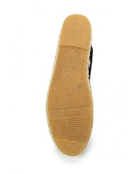 Женские черные эспадрильи от Soludos