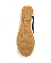 Женские черные эспадрильи от Style Shoes