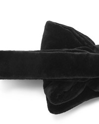 Мужской черный бархатный галстук-бабочка от Tom Ford