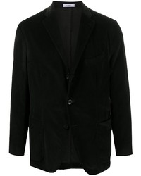 Мужской черный бархатный пиджак от Boglioli