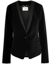 Женский черный бархатный пиджак от DAY Birger et Mikkelsen