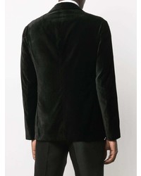 Мужской черный бархатный пиджак от Giorgio Armani