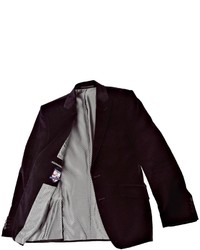 Мужской черный бархатный пиджак от Lambretta