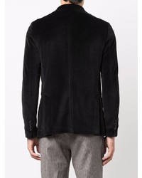 Мужской черный бархатный пиджак от Circolo 1901