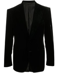 Мужской черный бархатный пиджак от Tom Ford