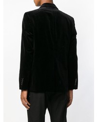 Мужской черный бархатный пиджак от Golden Goose Deluxe Brand