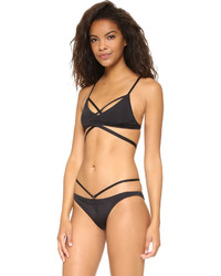 Черный бикини-топ от L'Agent by Agent Provocateur