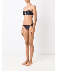 Черный бикини-топ от Lygia & Nanny