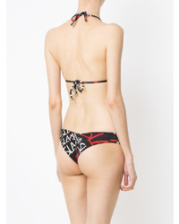 Черный бикини-топ от Amir Slama